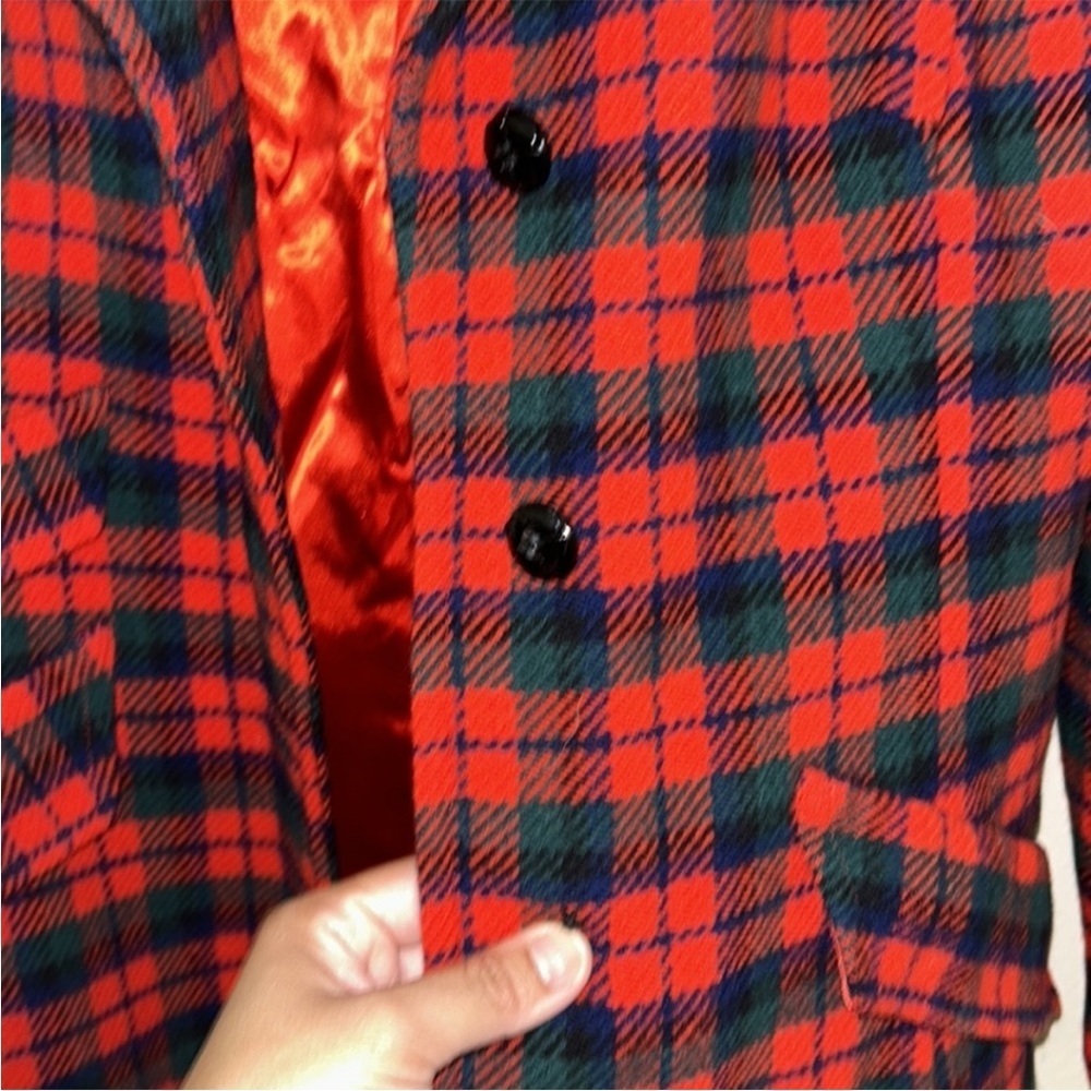 Pendleton Plaid Virgin Wool Coat - image 6